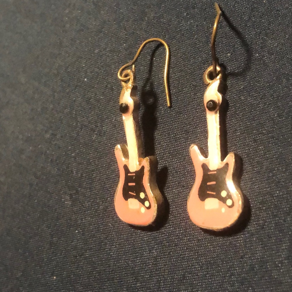 Guitar Earrings